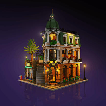 Desktrim™ | Light Kit for LEGO® Boutique Hotel