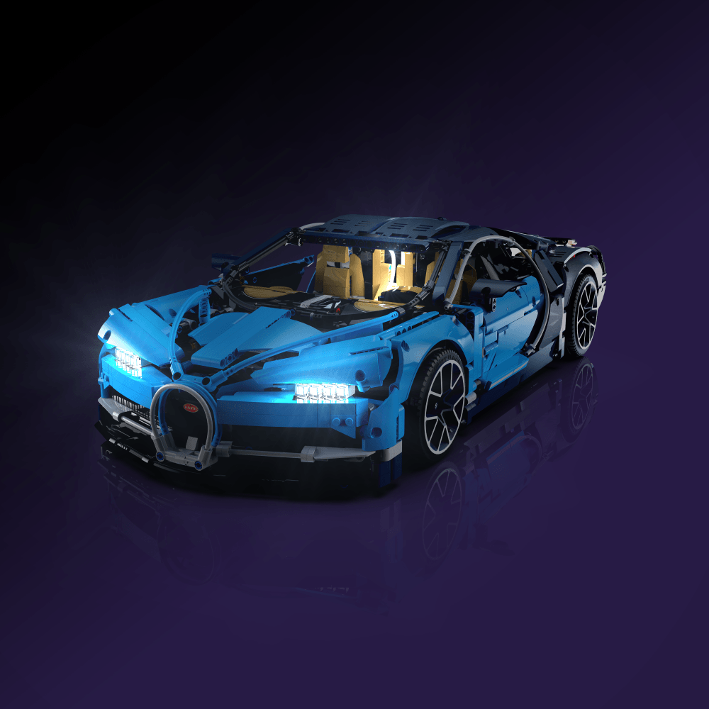 Desktrim™ | Light Kit for LEGO® Bugatti Chiron