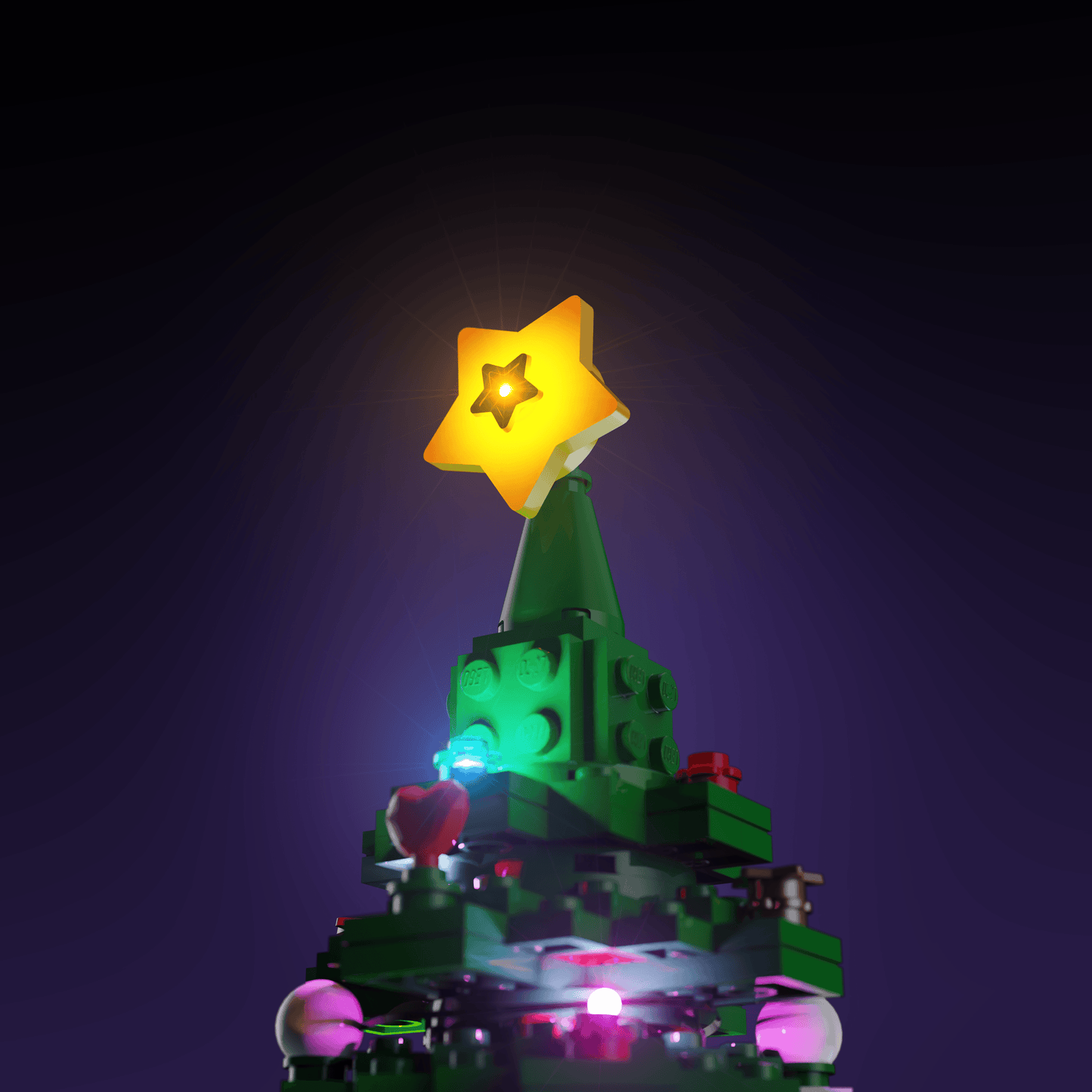 Desktrim™ | Light Kit for LEGO® Christmas Tree