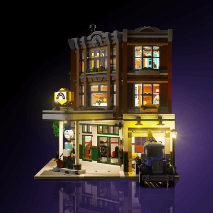 Desktrim™ | Light Kit for LEGO® Corner Garage