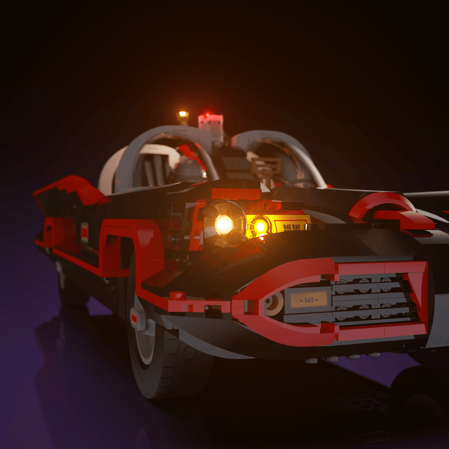 Desktrim™ | Light Kit for LEGO® DC: Batman The Classic TV Series Batmobile