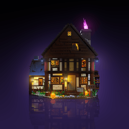 Desktrim™ | Light Kit for LEGO® Disney Hocus Pocus: The Sanderson Sisters' Cottage
