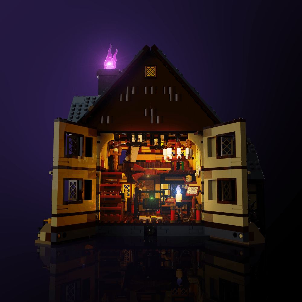 Desktrim™ | Light Kit for LEGO® Disney Hocus Pocus: The Sanderson Sisters' Cottage