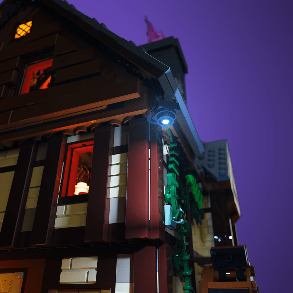 Desktrim™ | Light Kit for LEGO® Disney Hocus Pocus: The Sanderson Sisters' Cottage