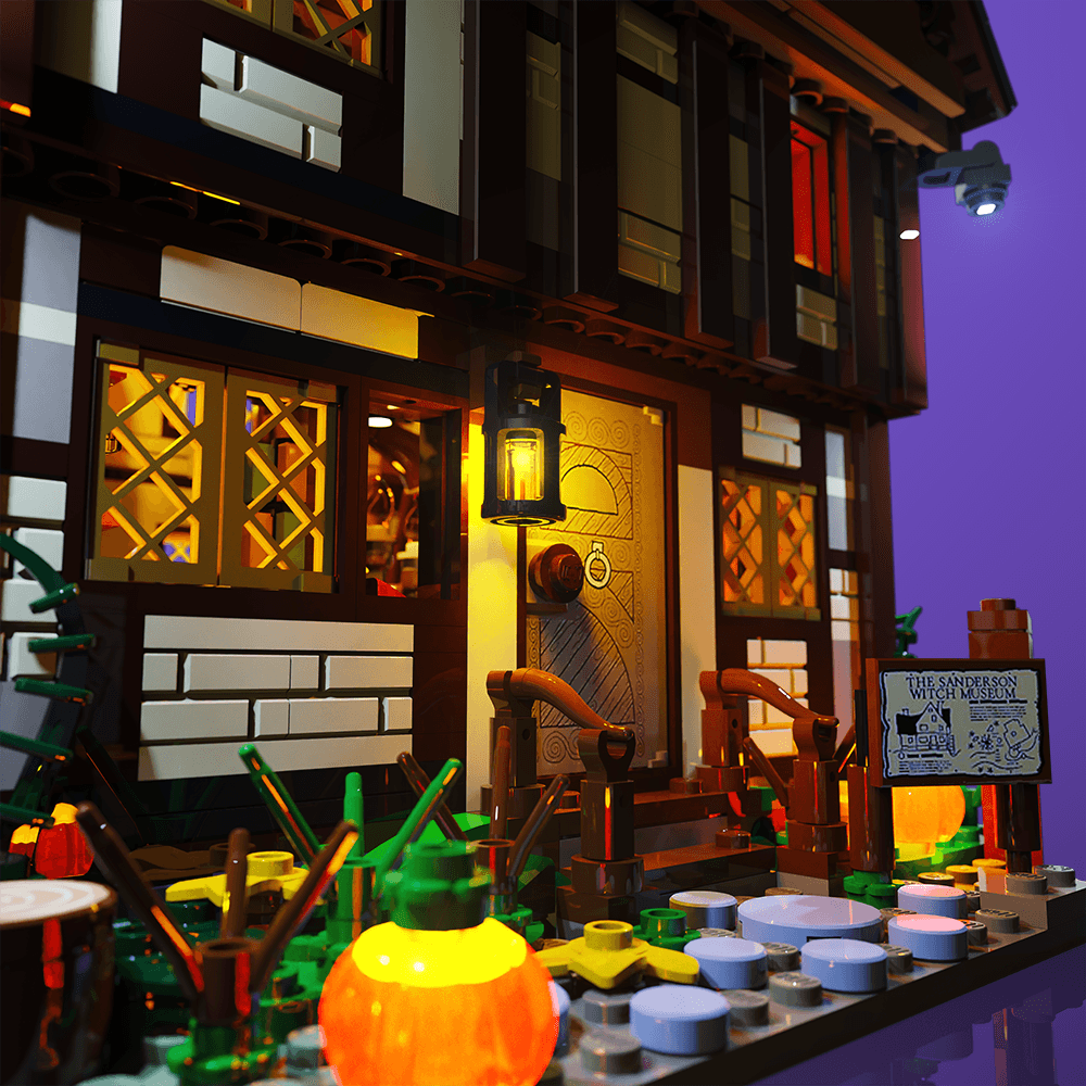 Desktrim™ | Light Kit for LEGO® Disney Hocus Pocus: The Sanderson Sisters' Cottage