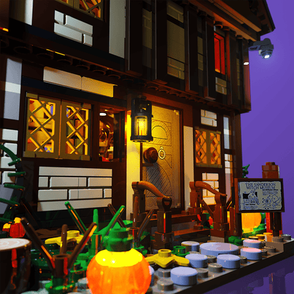 Desktrim™ | Light Kit for LEGO® Disney Hocus Pocus: The Sanderson Sisters' Cottage