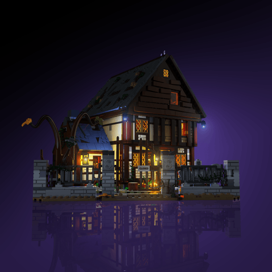 Desktrim™ | Light Kit for LEGO® Disney Hocus Pocus: The Sanderson Sisters' Cottage