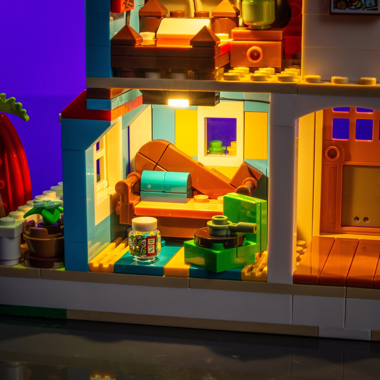 Desktrim™ | Light Kit for LEGO® Disney Lilo and Stitch Beach House