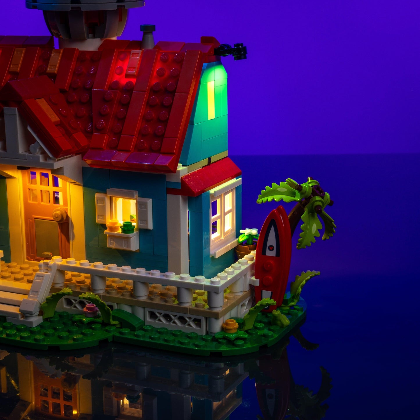 Desktrim™ | Light Kit for LEGO® Disney Lilo and Stitch Beach House
