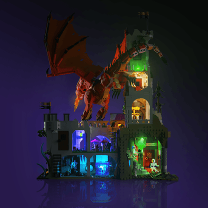 Desktrim™ | Light Kit for LEGO® Dungeons & Dragons: Red Dragon Tale