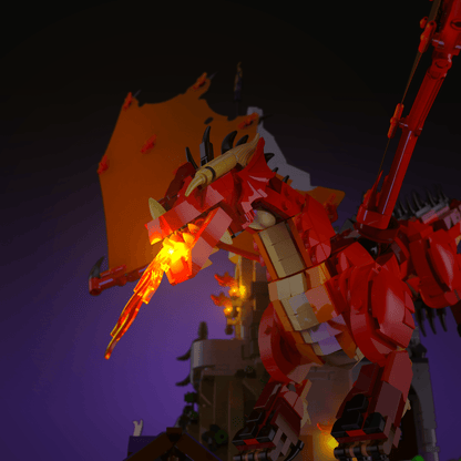 Desktrim™ | Light Kit for LEGO® Dungeons & Dragons: Red Dragon Tale