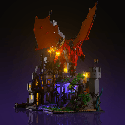 Desktrim™ | Light Kit for LEGO® Dungeons & Dragons: Red Dragon Tale