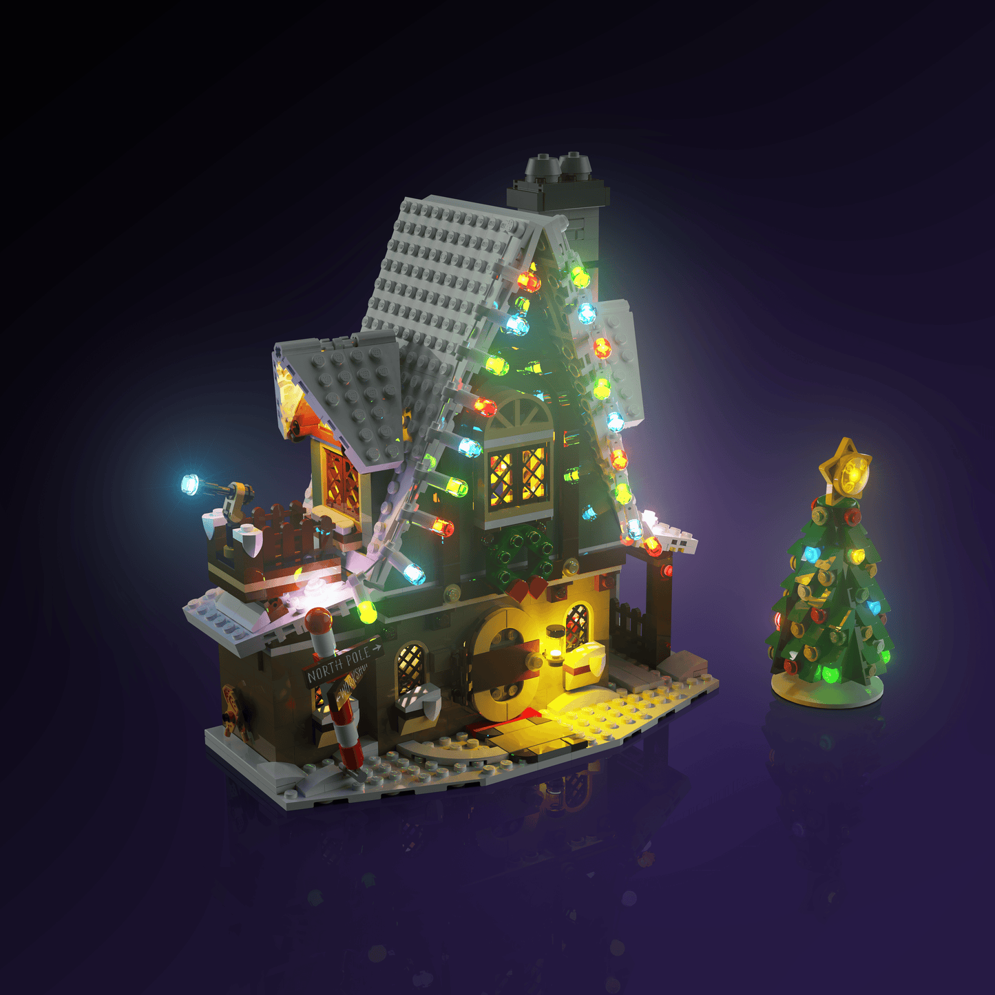 Desktrim™ | Light Kit for LEGO® Elf Club House