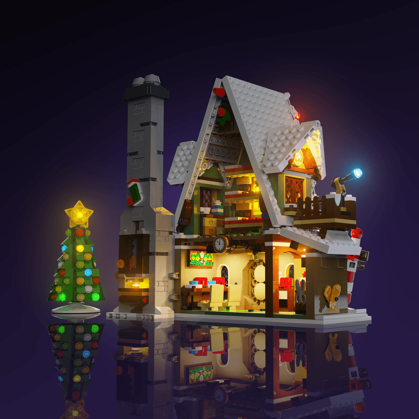 Desktrim™ | Light Kit for LEGO® Elf Club House