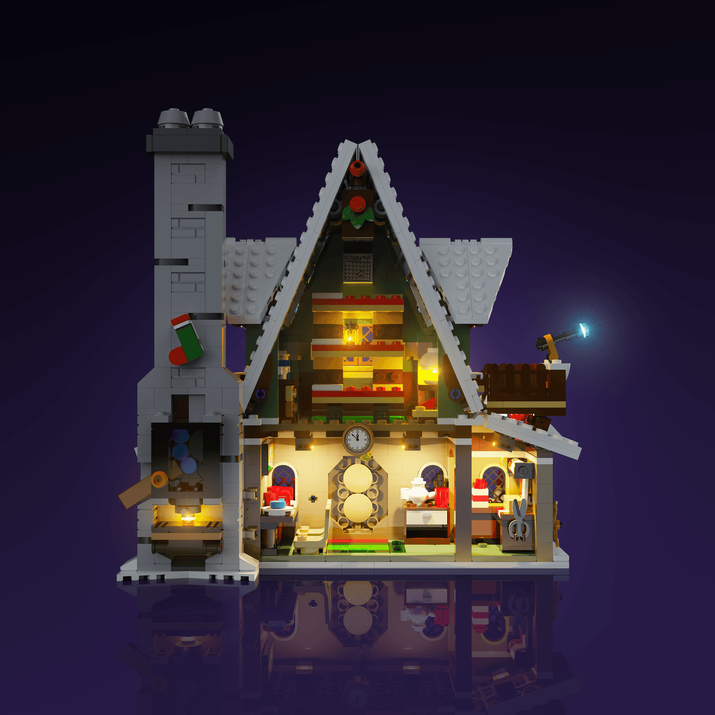 Desktrim™ | Light Kit for LEGO® Elf Club House