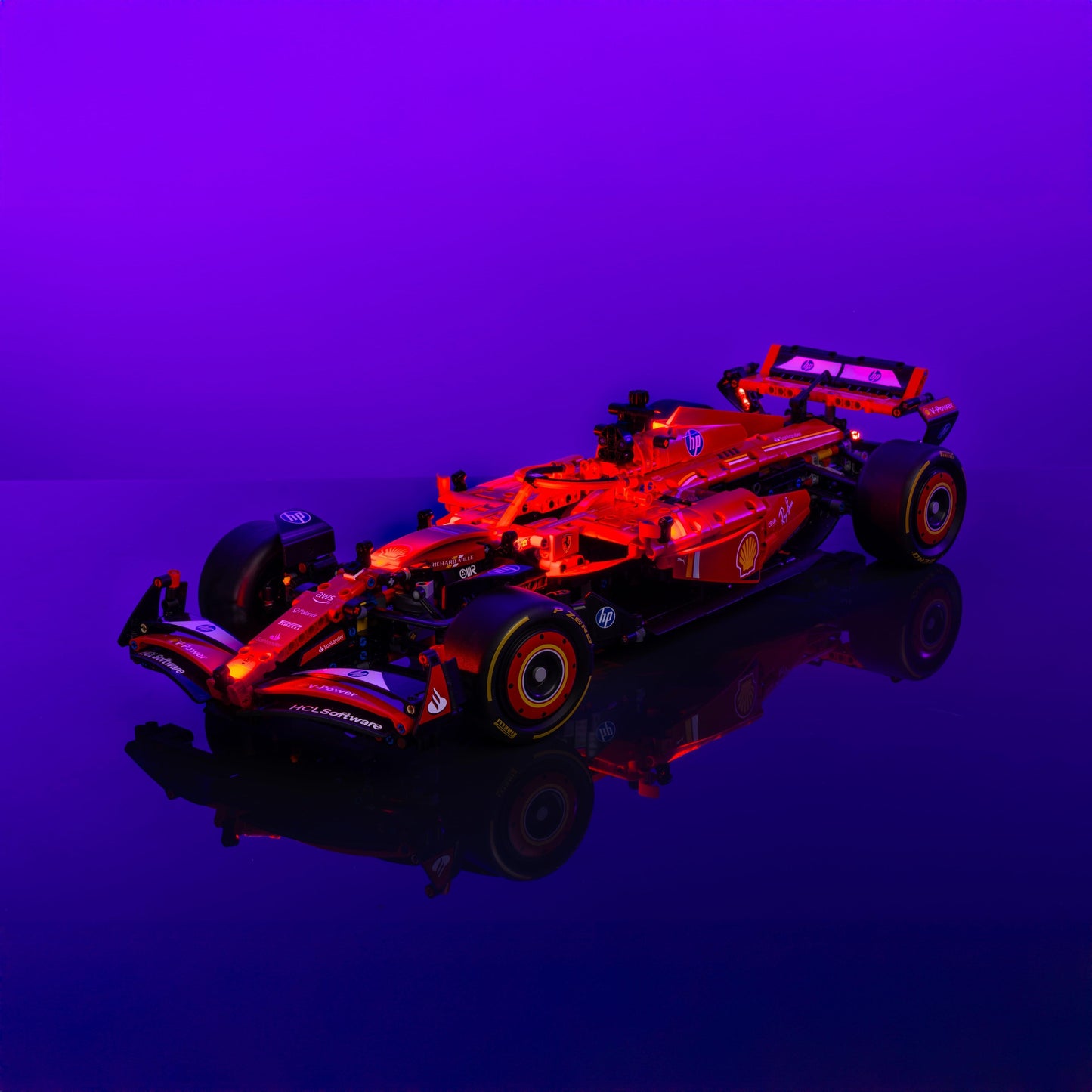 Desktrim™ | Light Kit for LEGO® Ferrari SF-24 F1 Car