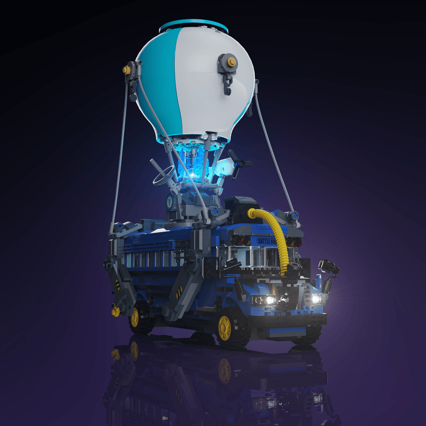 Desktrim™ | Light Kit for LEGO® Fortnite Battle Bus
