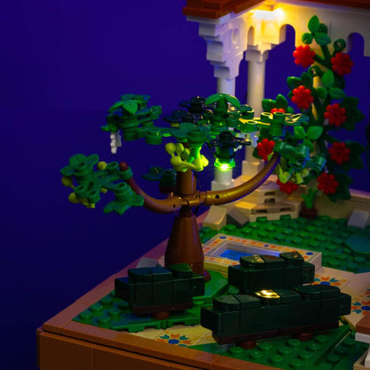 Desktrim™ | Light Kit for LEGO® Fountain Garden