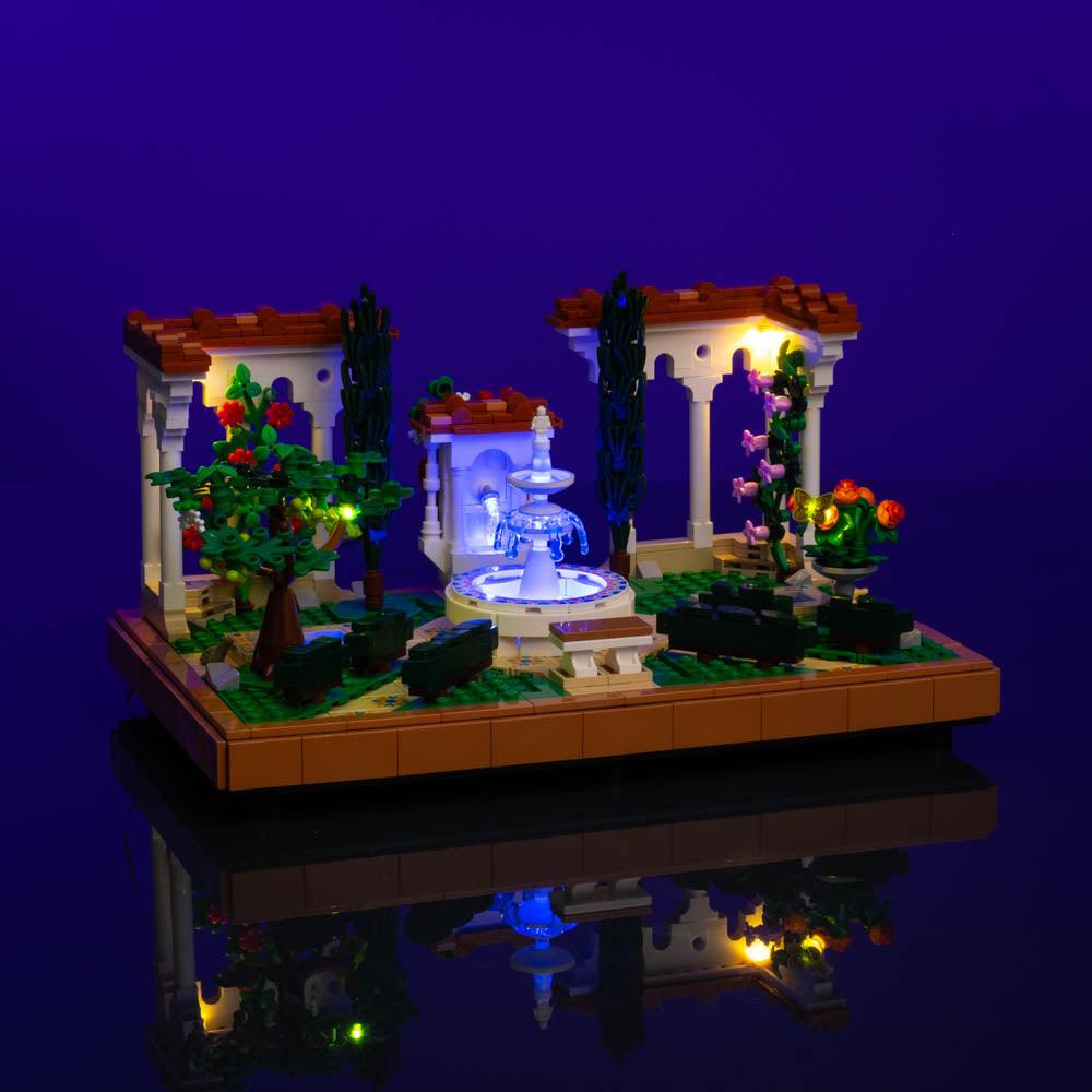 Desktrim™ | Light Kit for LEGO® Fountain Garden
