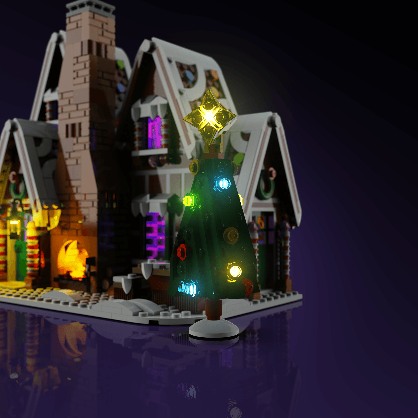 Desktrim™ | Light Kit for LEGO® Gingerbread House