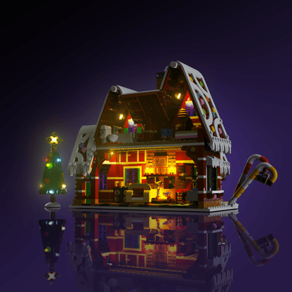 Desktrim™ | Light Kit for LEGO® Gingerbread House