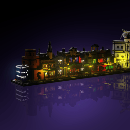 Desktrim™ | Light Kit for LEGO® Harry Potter Diagon Alley Wizarding Shops