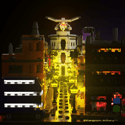 Desktrim™ | Light Kit for LEGO® Harry Potter Diagon Alley Wizarding Shops