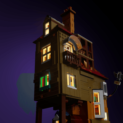 Desktrim™ | Light Kit for LEGO® Harry Potter The Burrow - Collectors' Edition
