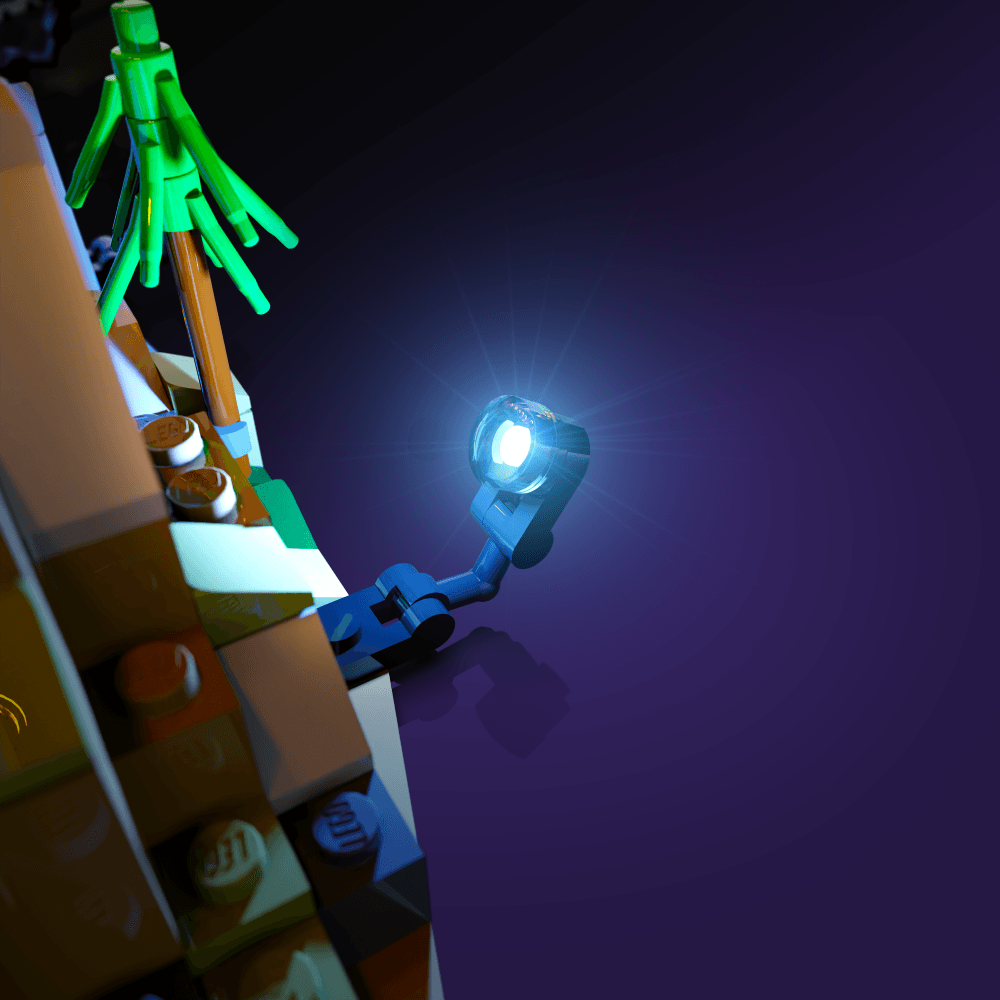 Desktrim™ | Light Kit for LEGO® Hogwarts Castle