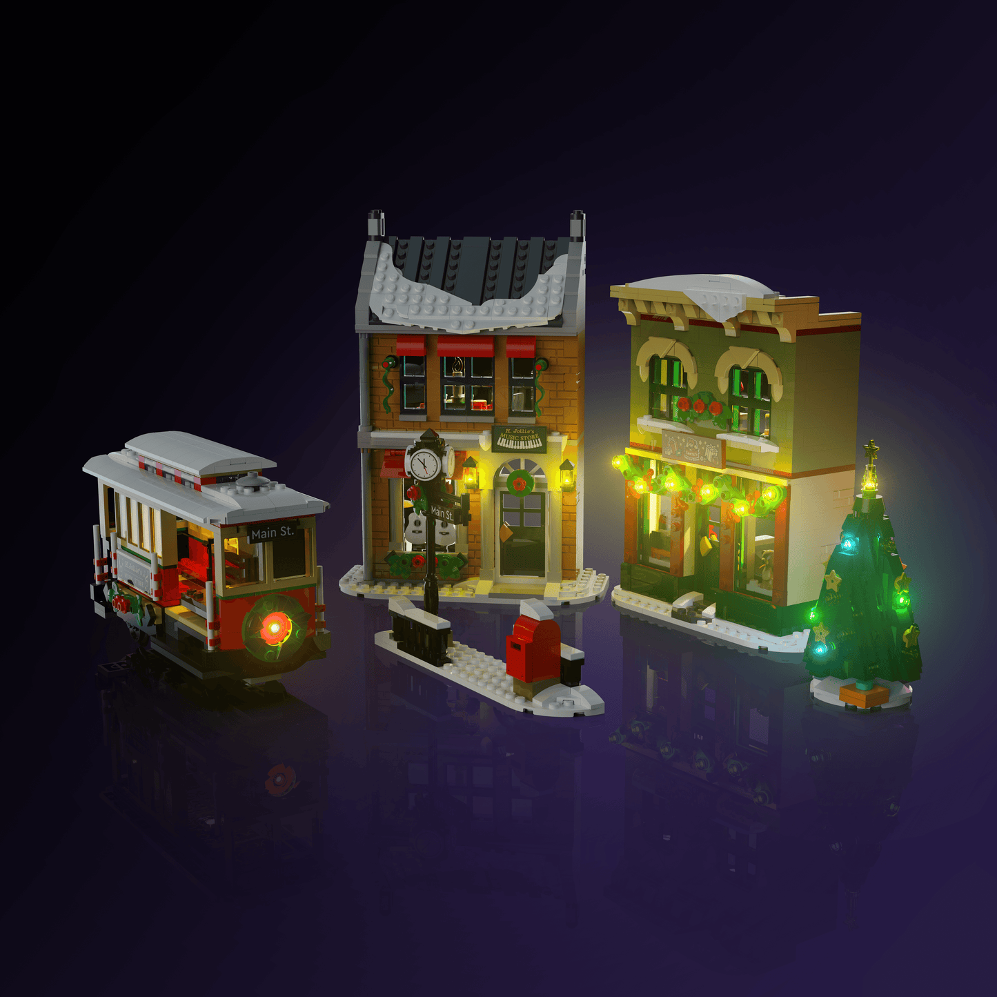 Desktrim™ | Light Kit for LEGO® Holiday Main Street