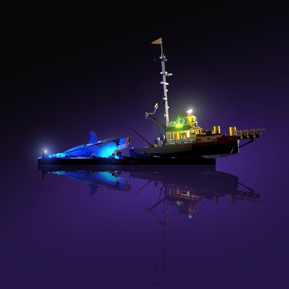 Desktrim™ | Light Kit for LEGO® Jaws