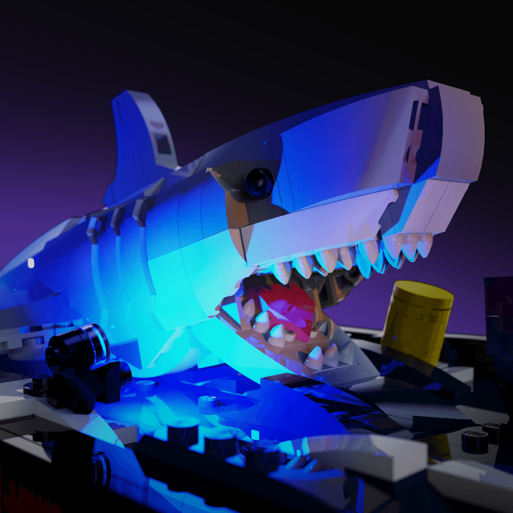 Desktrim™ | Light Kit for LEGO® Jaws
