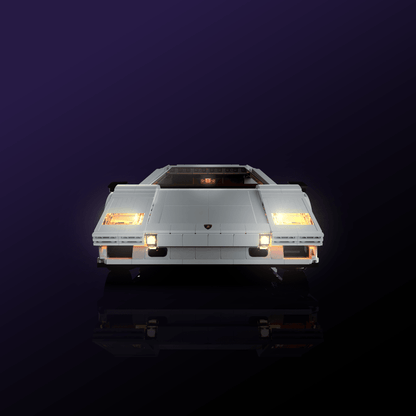 Desktrim™ | Light Kit for LEGO® Lamborghini Countach 5000 Quattrovalvole