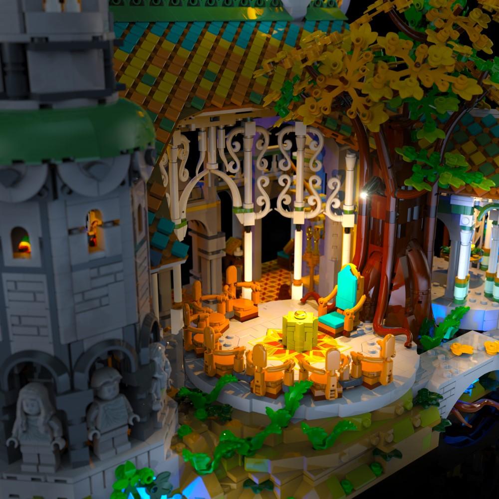 Desktrim™ | Light Kit for LEGO® Lord of the Rings - Rivendell