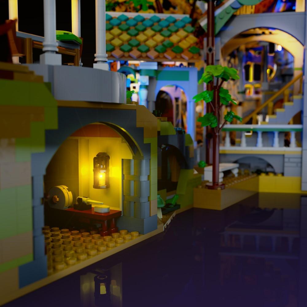 Desktrim™ | Light Kit for LEGO® Lord of the Rings - Rivendell