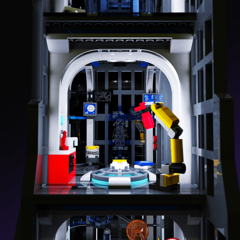 Desktrim™ | Light Kit for LEGO® Marvel Avengers Tower