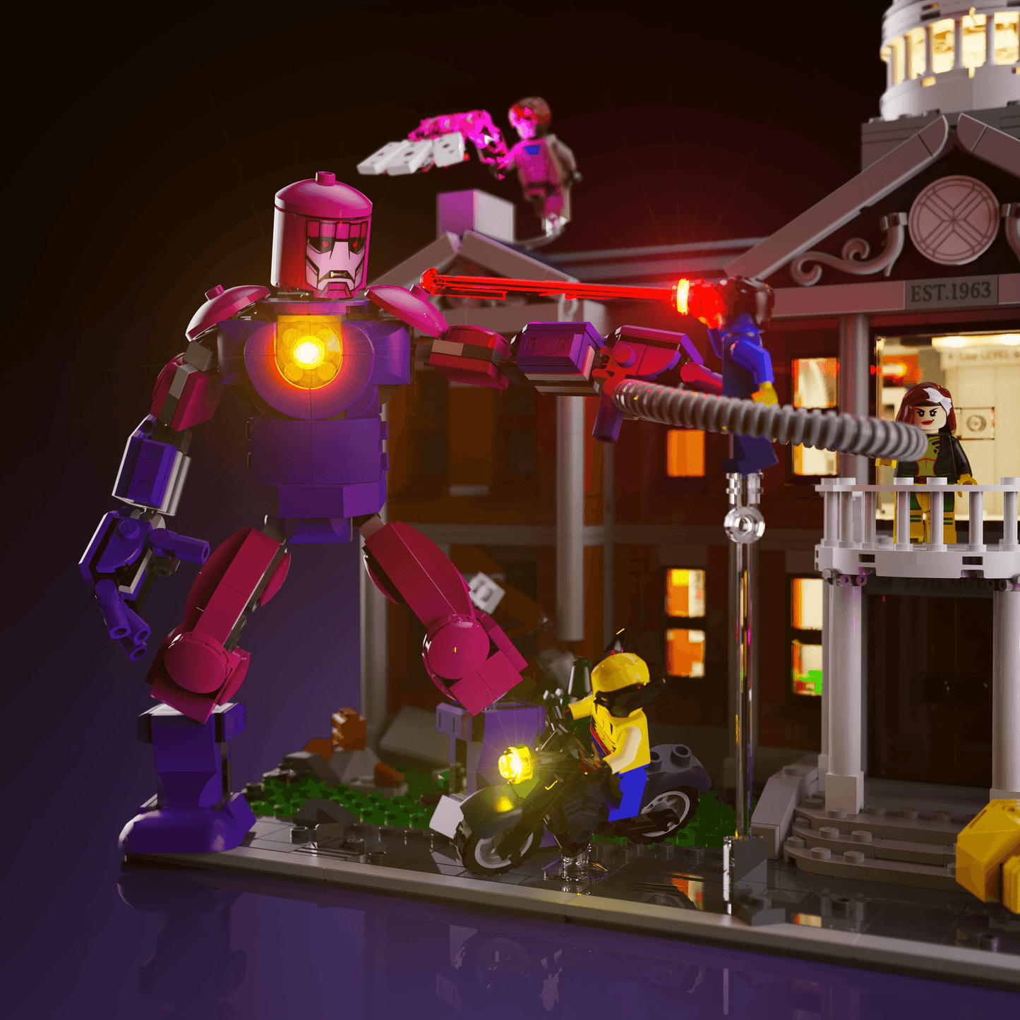 Desktrim™ | Light Kit for LEGO® Marvel X-Men: The Mansion
