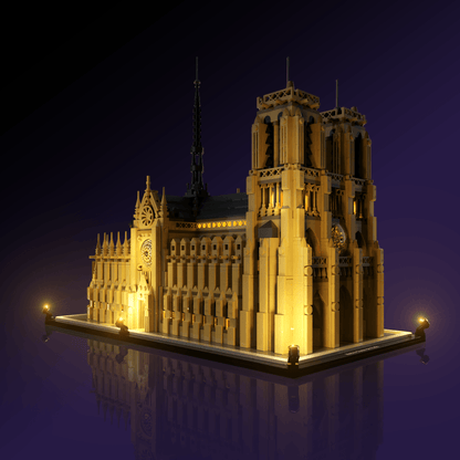 Desktrim™ | Light Kit for LEGO® Notre-Dame de Paris