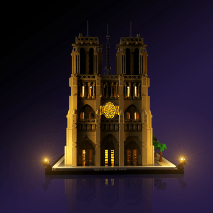 Desktrim™ | Light Kit for LEGO® Notre-Dame de Paris