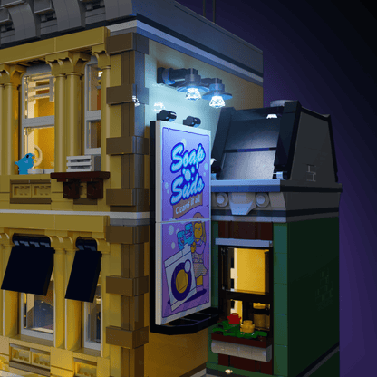 Desktrim™ | Light Kit for LEGO® Police Station