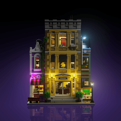 Desktrim™ | Light Kit for LEGO® Police Station