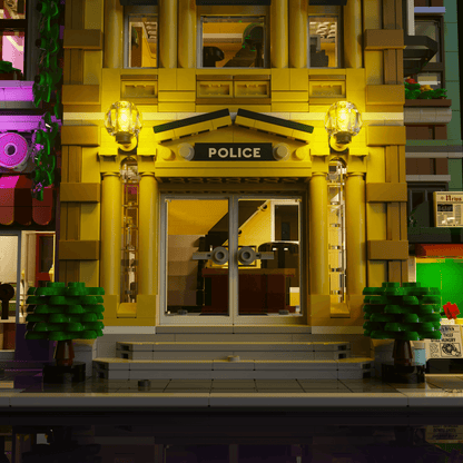 Desktrim™ | Light Kit for LEGO® Police Station
