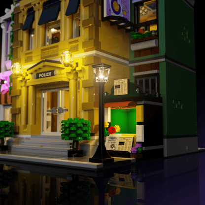 Desktrim™ | Light Kit for LEGO® Police Station