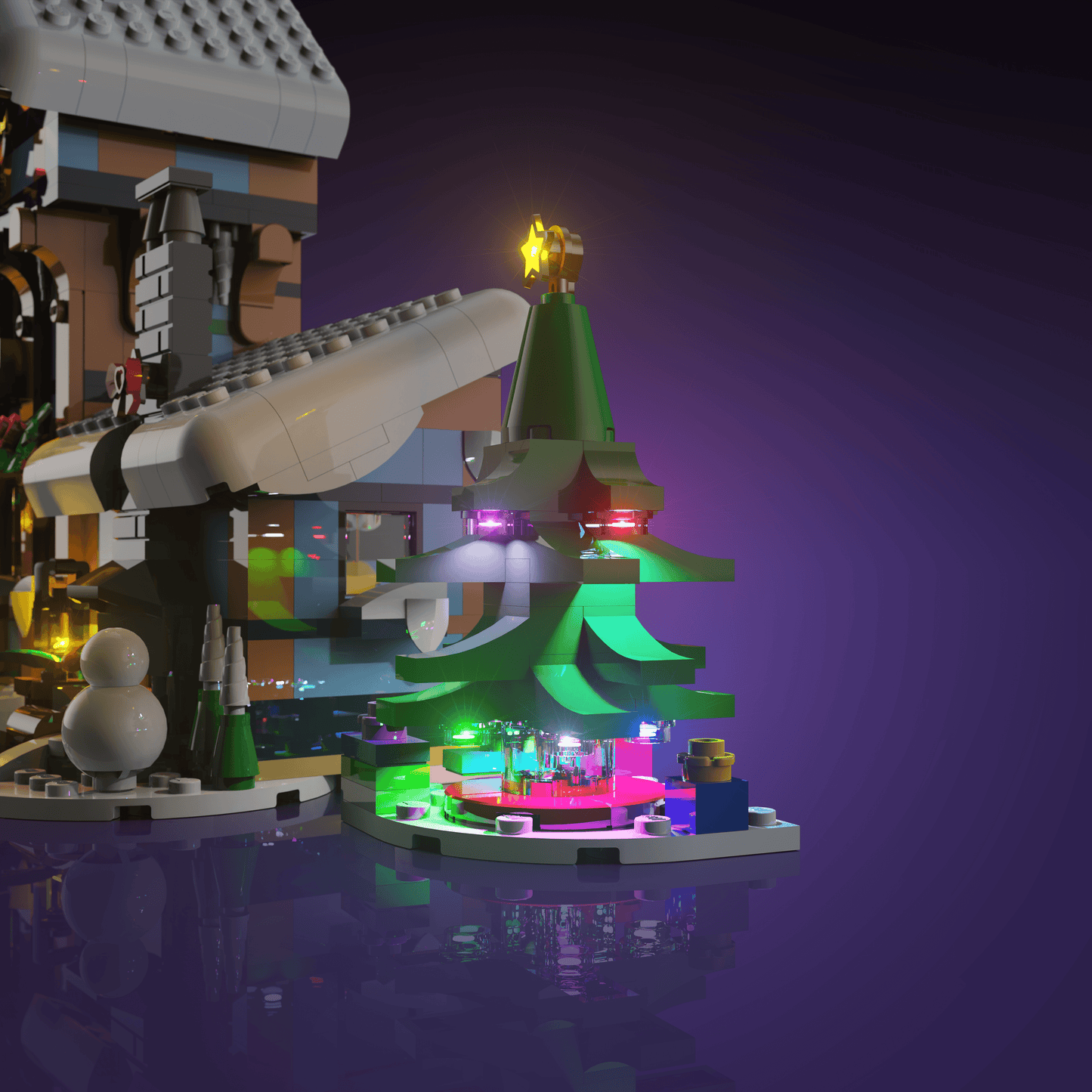 Desktrim™ | Light Kit for LEGO® Santa's Post Office