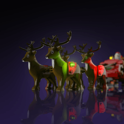Desktrim™ | Light Kit for LEGO® Santa's Sleigh