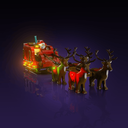 Desktrim™ | Light Kit for LEGO® Santa's Sleigh