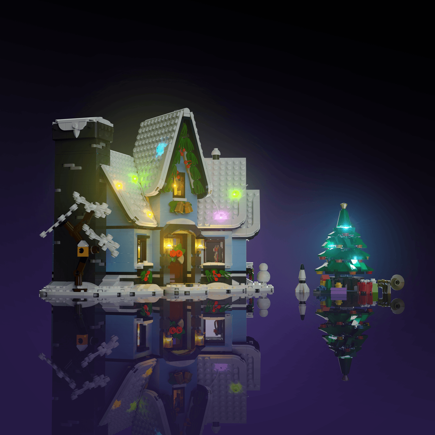 Desktrim™ | Light Kit for LEGO® Santa's Visit