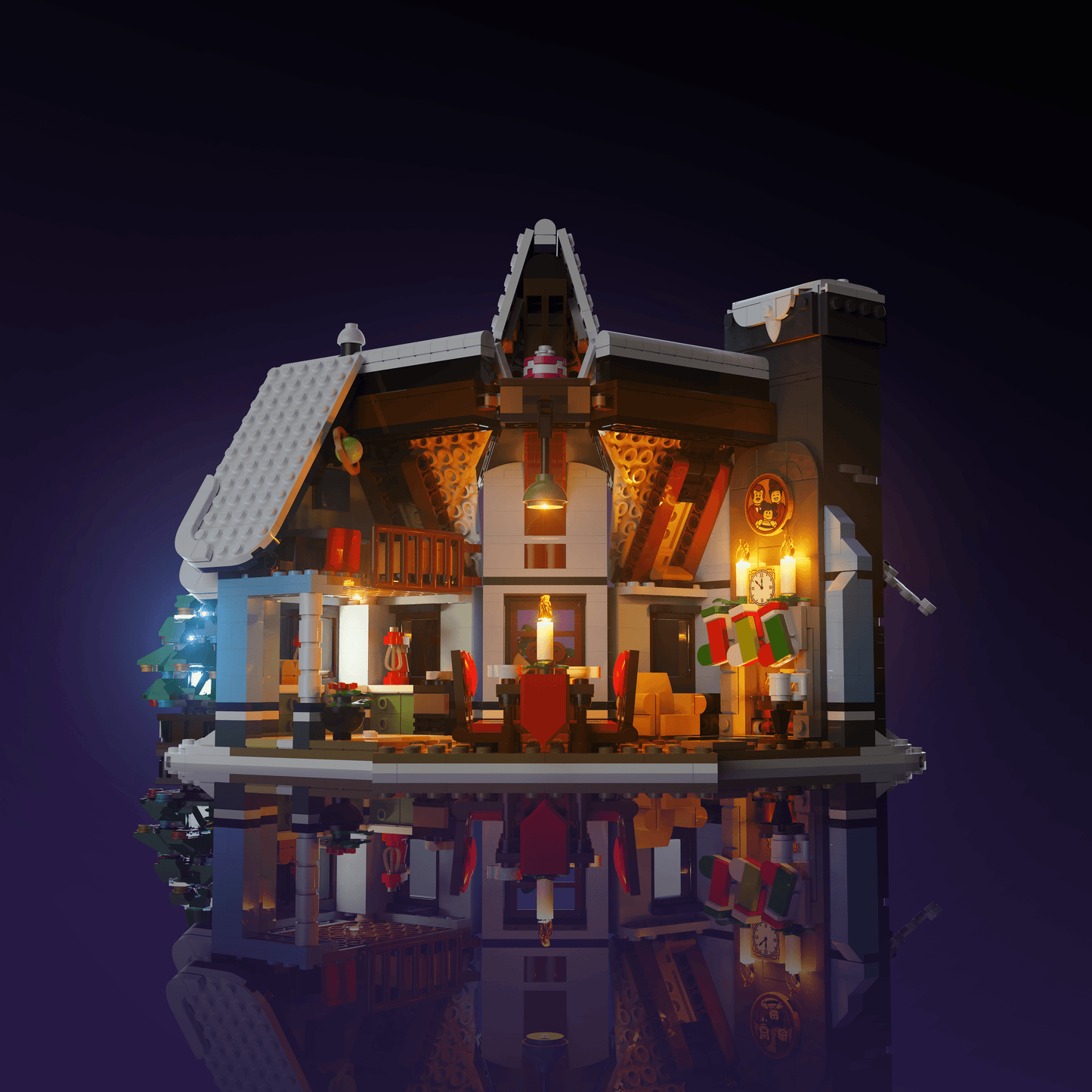 Desktrim™ | Light Kit for LEGO® Santa's Visit