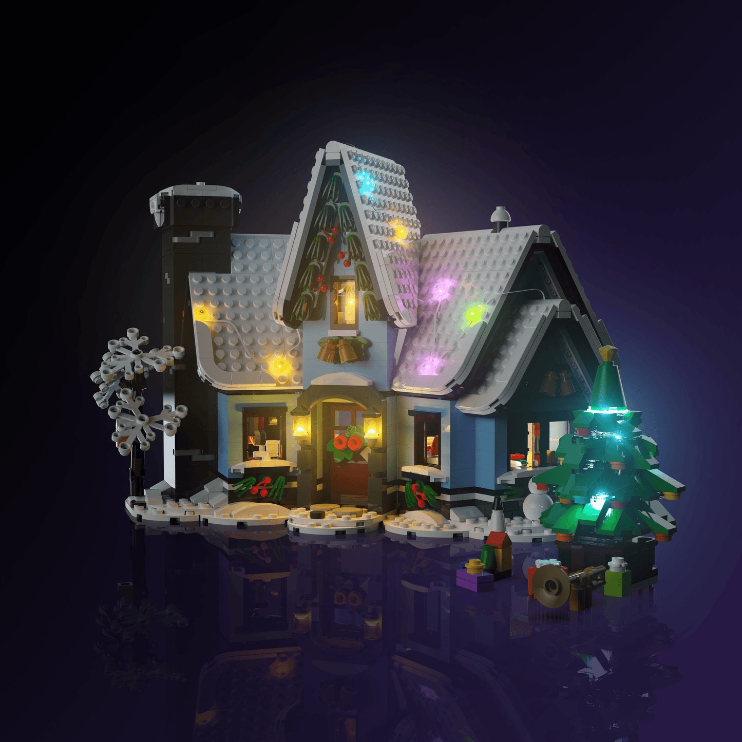 Desktrim™ | Light Kit for LEGO® Santa's Visit