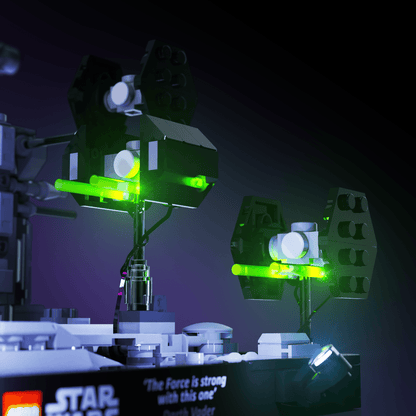 Desktrim™ | Light Kit for LEGO® Star Wars Death Star Trench Run Diorama
